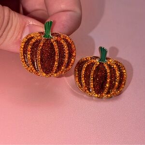 Baublebar Pumpkin Earrings (NEVER WORN)